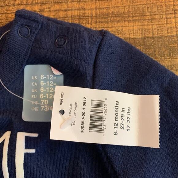 GAP Boy’s NWT “Meet Me Under The Mistletoe” Holiday One Piece / Size: 6-12 Mos - Picture 4 of 9